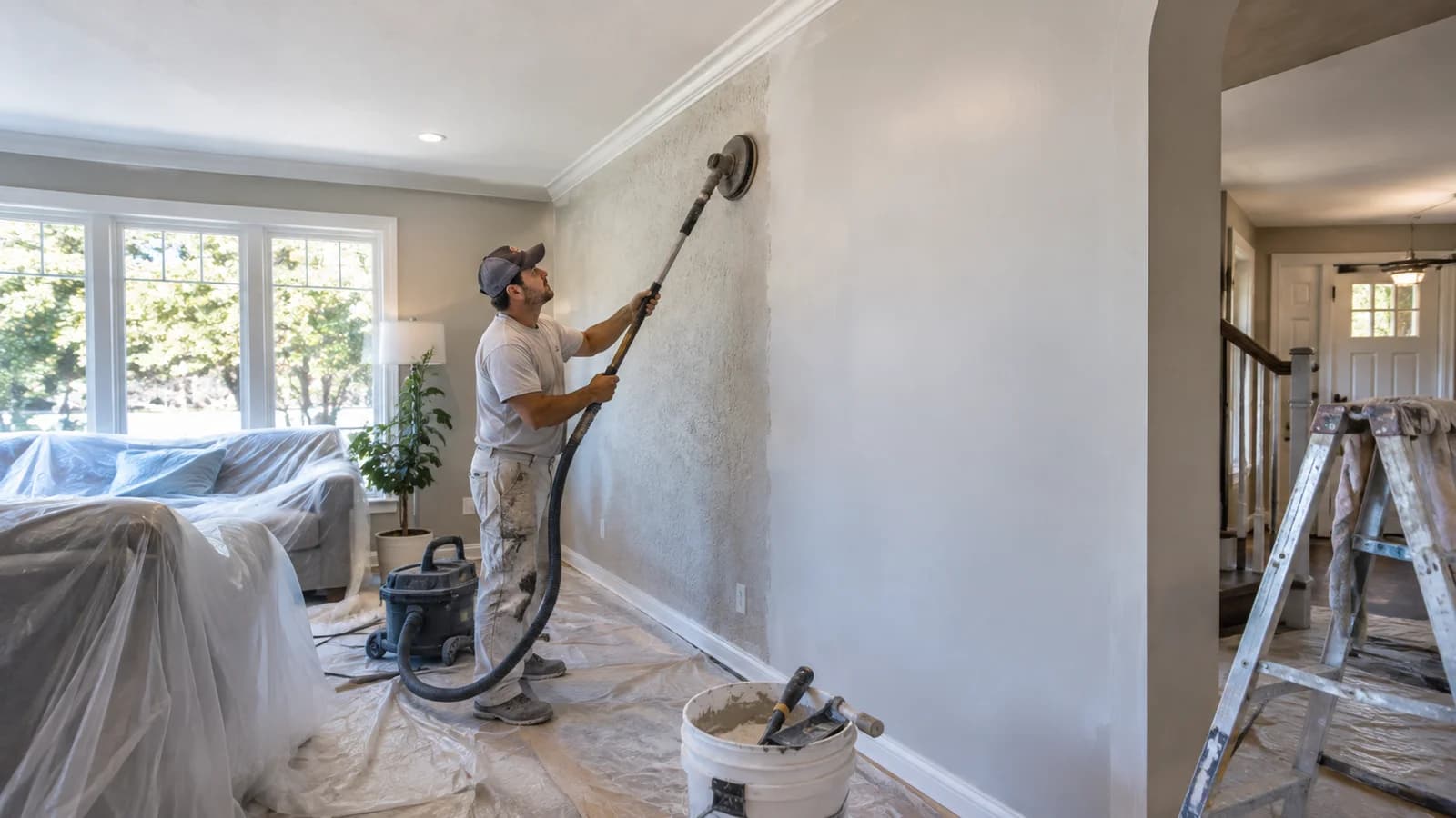 Can You Smooth Textured Walls Without Replacing the Drywall?