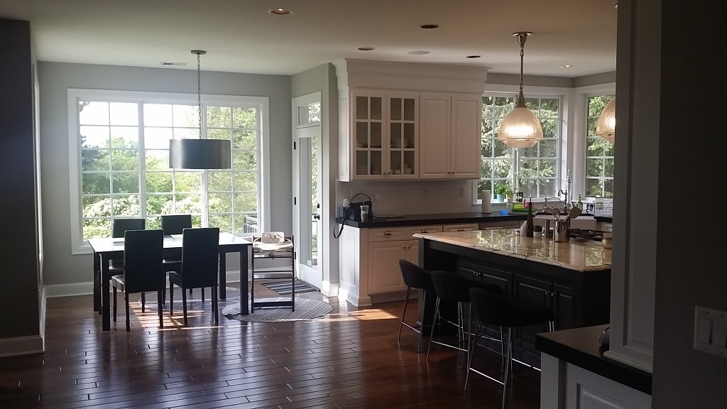 Interior residential painting in Portland Oregon Cascade painting and restoration