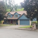 Exterior residential painting in Portland Oregon. Cascade painting and restoration