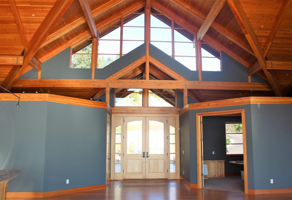 interior residential painting in Portland Oregon. Cascade painting and restoration dons house